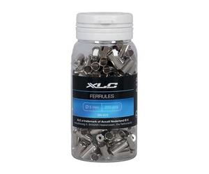 XLC Cable Cover Caps 5 mm Brass Silver - 200 Units