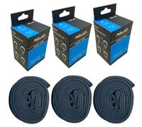 XLC DSI 700 x 32-38c Bike Inner Tubes with Schrader Valve (Set of 3)