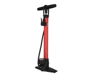 XLC Floor pump Delta PU-S07 11 bar/160 psi Red Presta/Schrader