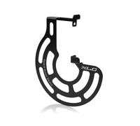 XLC Front Flatmount Disc Rotor Shield - 140/160mm