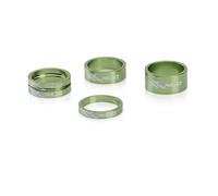 XLC headset extension AS-A02 A-Head Spacer-Set 3x5/1x10/1x15 mm 1 1/8 Inch