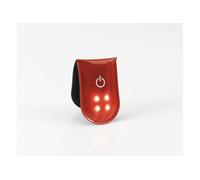 XLC Light Magnet Red Black Bicycle Cycling Clothing Bag Strap Safety LED