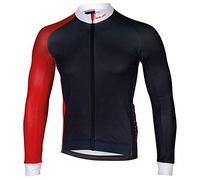 XLC Men's Race Jersey, mens, 2510184051, Dark blue/white/red, Medium