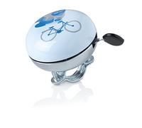 XLC mr-k02 Campana, Mingun DD M15 Diameter 83 mm, unisex adult, Fahrradglocke Mingun DD-M15 durchmesser 83 mm, Ballons