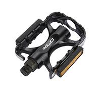 XLC MTB/ATB Pedal, Mountain Bike, CNC machined aluminium, Boron axle with ball bearings, 101mm x 67mm platform, Reflectors included