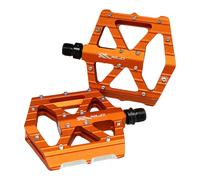 XLC PD-M12 Pedals Dirt Downhill Enduro Flat Pedals Orange Anodized Shimano - NEW