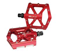 XLC PD-M12 Pedals Dirt Downhill Enduro Flat Pedals Red Anodized Shimano - NEW
