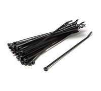 XLC SH-X30 Cable Ties 3.5x200mm (100UDS), Unisex Adults, Black (Black), One Size