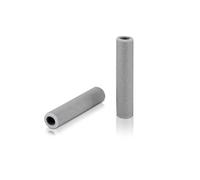 XLC Silicone GR-S31 Bicycle Grip, Grey, 130 mm