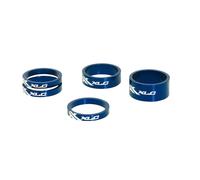 XLC Spacer Set for Headset Ahead 1 1/8" Blue | 3x5mm 1x10mm 1x15mm