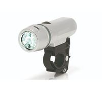 XLC Triton CLF01 Beamer 5 White LED Front Bike Light - 2 Modes in Grey XLC Grey