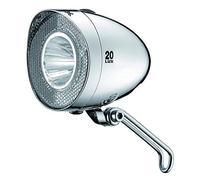 XLC Retro CL-F20 Battery LED Front Light chrome