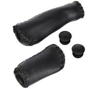 XLC Unisex - Adult GR-G11 Leather Look Grips 135/92 mm