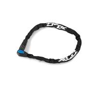 XLC Unisex - Adult LO-C19 Yakuza Plus Chain Combination Lock Black White 1200mm
