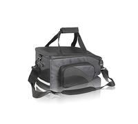 XLC BA-S43 De-luxe Rack Bag. Fits Bike, Cycle, Bicycle Rear Carrier. Black