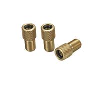 XLC Unisex - Adult Valve Adapter 2501960052 Valve Adapter - Gold, One Size