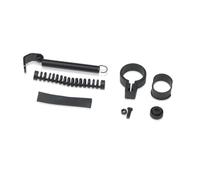 XLC Unisex Adult's KS-X02 Steering Damper, Black, Ø 28,6mm-32mm