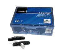 Xlc Bs 01 Complete Rim Brake Pads 25 Pairs 70 mm Silver