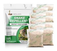 XLCKODY Snake Repellent Outdoor, Snake Repellent for Yard Powerful, Snake Repellant Pet Safe, Keep Snakes Away, Snake Repellant Indoor, Snake Deterrent Outdoor-10P