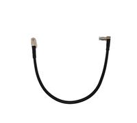 XLCS 12G Micro SDI 90° HDBNC Male to BNC Female Cable - 75 Ohm Pigtail Extension Coupler - for Blackmagic Micro Studio Camera 4K G2-12-Inch (30cm) Long Adapter for Secure and Compact Connections