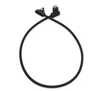 XLCS Locking EVF Cable for Blackmagic Pyxis and URSA Cine 12K - USB-C 3.1/3.2-20Gbps - 100W Power - Secure Lock - High-Speed Pyxis Monitor Cable - Durable and Reliable (50cm (20") - Black)