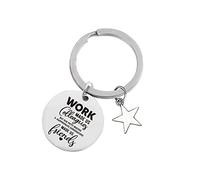 XLCTT Colleagues Gifts Work Made Us Colleagues But Our Potty Mouths & Inappropriate Conversations Made Us Friends Keychain