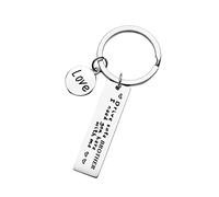 XLCTT Drive Safe Keychain I Need You Here With Me Keychain Birthday Gifts For Women Men, Brother, Medium