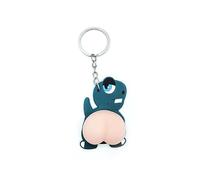 XLCTT Funny Cartoon Butt Keychain Squeeze Key Chain Fidget Butt Doll Cartoon Mini Keyring Car Bag Wallet Key charm, C, S