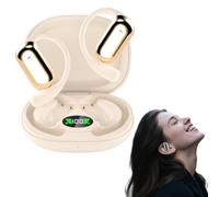 XLDZR Linguawave Pro - Real-Time Ai Translation Earbuds, Ai Translation Earbuds 144-Language Real-Time, No Subscription, Ideal for Travelers, Business & Language Learners(Khaki)