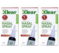 Xlear Natural Nasal Spray with Xylitol, 45 ml (Pack of 3)