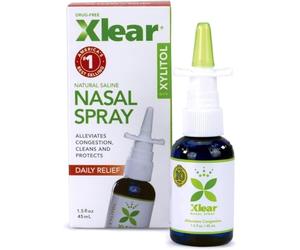 Xlear Natural Xylitol Nasal Spray and Commonsense Medicine Book: Healing from The Inside Out and Stopping The Next Pandemic Bundle, 1.5 Fl Oz, Pack of 3 Saline Sprays and 1 Book