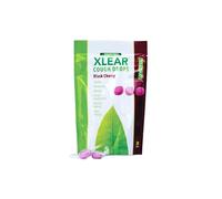 Xlear Xylitol Sugar-Free Cough Drops for Adults and Kids, Sugarless Dry Mouth Lozenges for Sore Throat Relief, Non-GMO, Gluten-Free, Natural Black Cherry, 30 Count (Pack of 1)