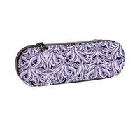 XLEWSIEU The Sea Witch Inspired Print Leather Pencil Case Stylish & Functional Pen/Pencil Case, Cosmetic Case, Change Box