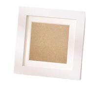 XLFKD Oil Painting Stick Mini Small Photo Frame Square Table 4 5 6 8 Inch Wooden Texture Painting Decoration Frame Customization,White,5in