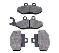 XLFKGPGFMU Motorcycle Front Rear Semi-metallic Brake Pads Kit For PIAGGIO MP3 500 LT Business ABS MP3 500 LT Sport ABS 2014-2018 XLFKGPGFMU(Front and Rear)