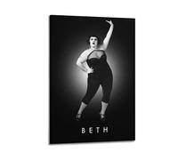 XLFNUN Beth Ditto Singer Songwriter Poster Decorative Painting Canvas Wall Posters And Art Picture Print Modern Family Bedroom Decor Posters 24x36inch(60x90cm)