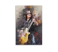 XLFNUN Steve Stevens Guitarist Poster Decorative Painting Canvas Wall Posters And Art Picture Print Modern Family Bedroom Decor Posters 24x36inch(60x90cm)