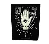 XLG Bullet for My Valentine All Seeing Eye Back Patch Band Music Sew on Applique
