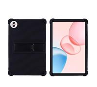Xliamcp for Honor Pad 10 Case 12.1 inch 2025, Black | with PC Kickstand, Soft Silicone, Washable, Thickened Corner Shockproof