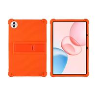 Xliamcp for Honor Pad 10 Case 12.1 inch 2025, Orange | with PC Kickstand, Soft Silicone, Washable, Thickened Corner Shockproof