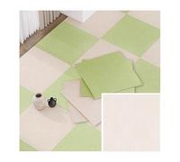 XLIHAWY 12 PCS Floor Tiles, Living Room Office Splicing Mat, DIY Self Adhesive Carpets for Residential Bedroom Study(A,11.8x11.8in/60pcs)
