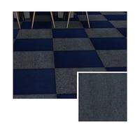 XLIHAWY 4 PCS Squares Carpet Floor Tile, Living Room Office Splicing Mat, DIY Self Adhesive Carpets for Residential Bedroom Study(C,23.6x23.6in/12pcs)