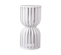 XLIHAWY Cylinder Stands For Party, Large White Cake Stand, Pedestal Display Plinth Pillars For Wedding Ceremony Birthday Party Decor(12.6x31.5in)