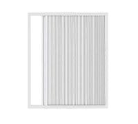 XLIHAWY Interior Folding Door, Invisible Sliding Concertina for Closet, Temporary Door Room Divider for Bathroom Office Kitchen(60x180cm)