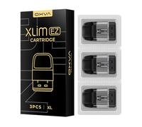 Xlim EZ Pods - 3 Pack, Top-Filling Snap Off Leakproof Design, EZ Cartridge Compatible with XLIM Pro, Xlim SE and Xlim SE Vape Kit, No Nicotine (0.6 Ohm XL)