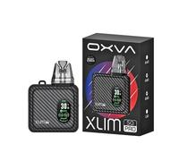 Xlim S Q Pro Vape Kit - E Cigarette Starter Vape Kit, MTL & RDTL Vaping, Adjustable Airflow, 30W, Long Lasting Built-in 1200mAh Battery, Smart Mode, No Nicotine (Black Carbon)