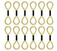 XLIUAX 12 Skeins Metallic Embroidery Thread, Embroidery Floss Metallic Thread Glitter Threads String Cross-Stitch Threads for Sewing Making Yarn Hand Accessories(Gold)