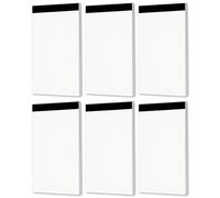 XLIUAX 6 Pack Blank Notepads, 3 x 5 Inch Blank Memo Writing Note Pads with 50 Sheets Paper Mini Pocket Notebook for Taking Notes Reminders Organization Planning Home Office School Restaurant Supplies