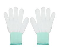 XLIUAX 6 Pairs Quilting Gloves, Nylon Gloves for Sewing Hand Work Mittens for Crafting Hand Protection Liners Men Lightweight Nylon Mittens for Workers Quilting Supplies Clearance