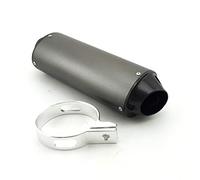 XLJOY 38mm Alloy Exhaust Muffler W Clamp for 125cc 140cc 150cc 160cc CRF50 Pit Dirt Bikes Lifan YX Stomp SDG